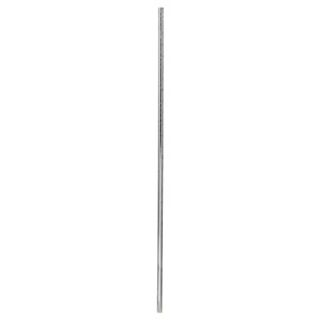 Bsc Preferred 63'' Chrome Poles for Security Carts, 4PK WSS64P